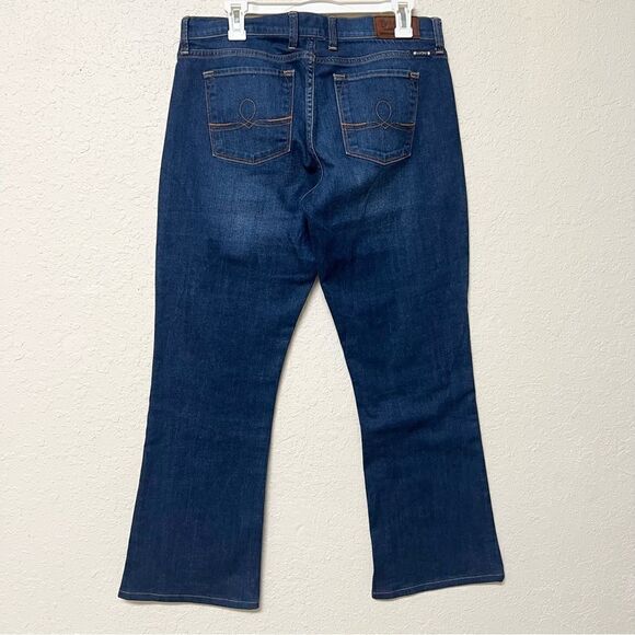Lucky Brand Sophia Boot Cut Blue Denim Jeans Size 14/32 Regular - Picture 2 of 5